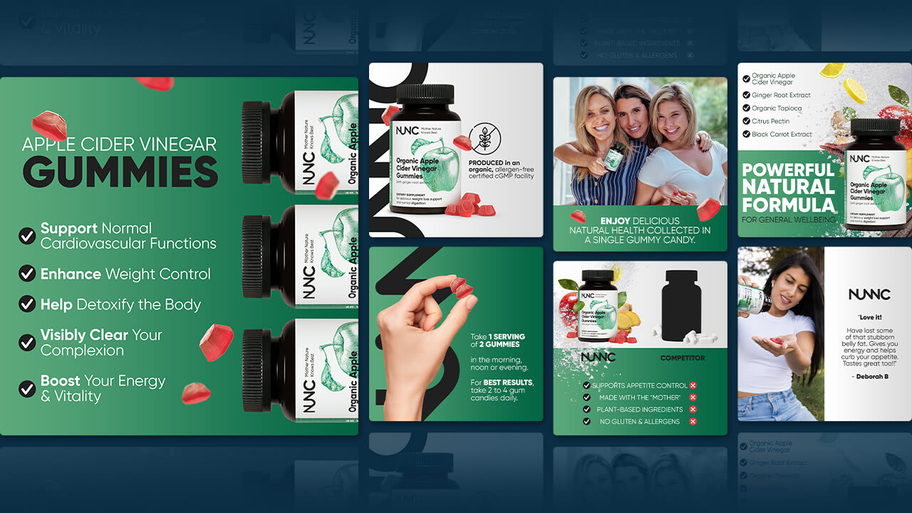 After image: Nunc Skincare Formula: High-quality product showcase with optimized descriptions for better visibility and customer trust.